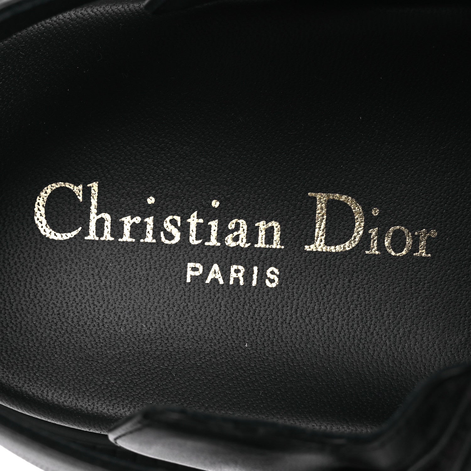 Christian Dior Lambskin Dioract 10mm Sandals 35 Black 9 of 12