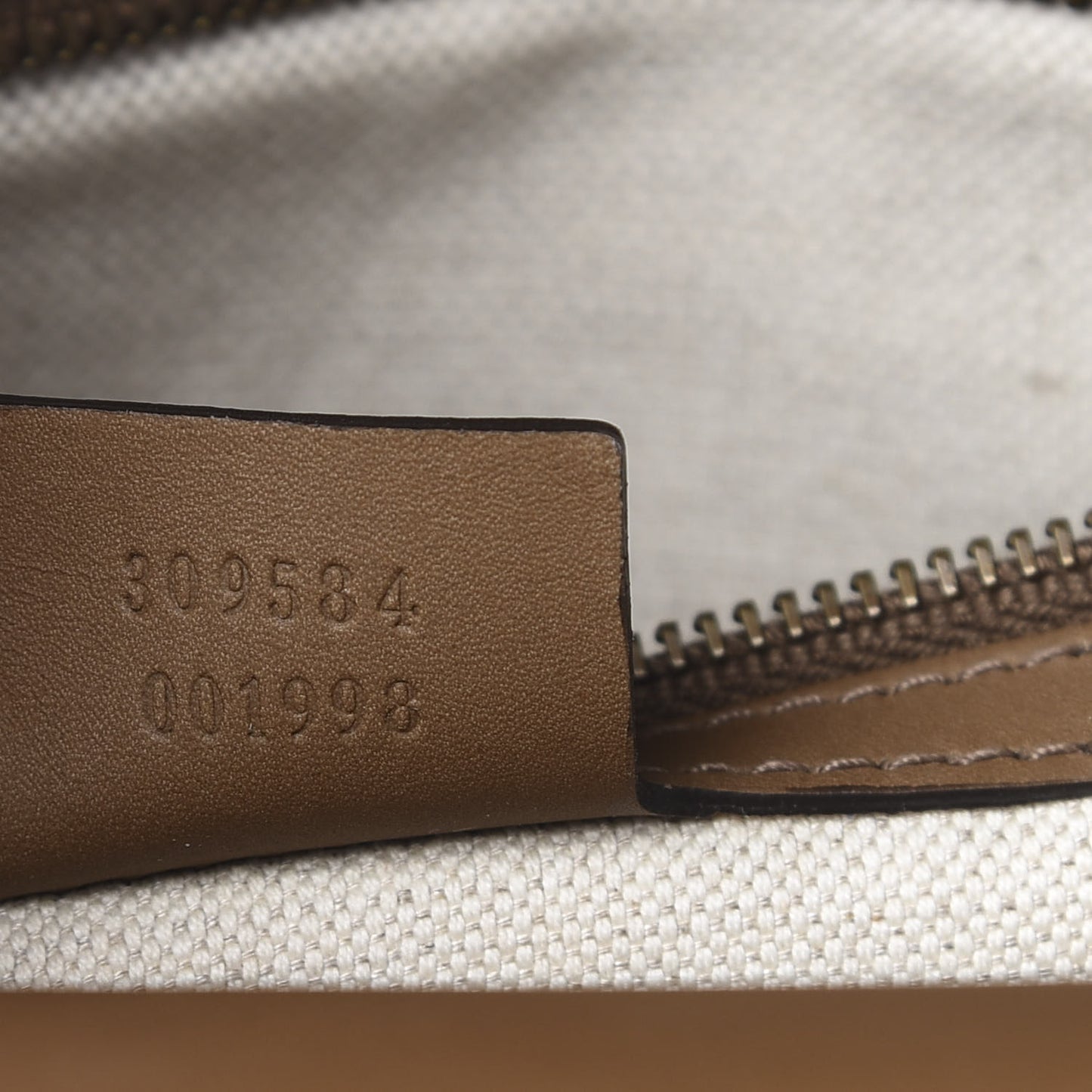 Canvas Medium Derby Bag Brown