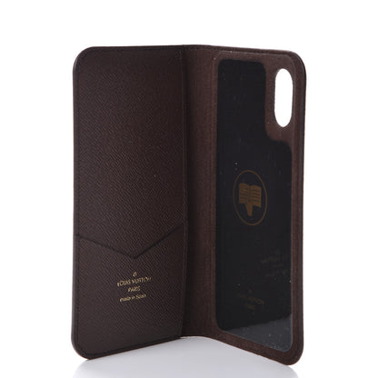 Louis Vuitton Monogram iPhone X Folio Case 5 of 7