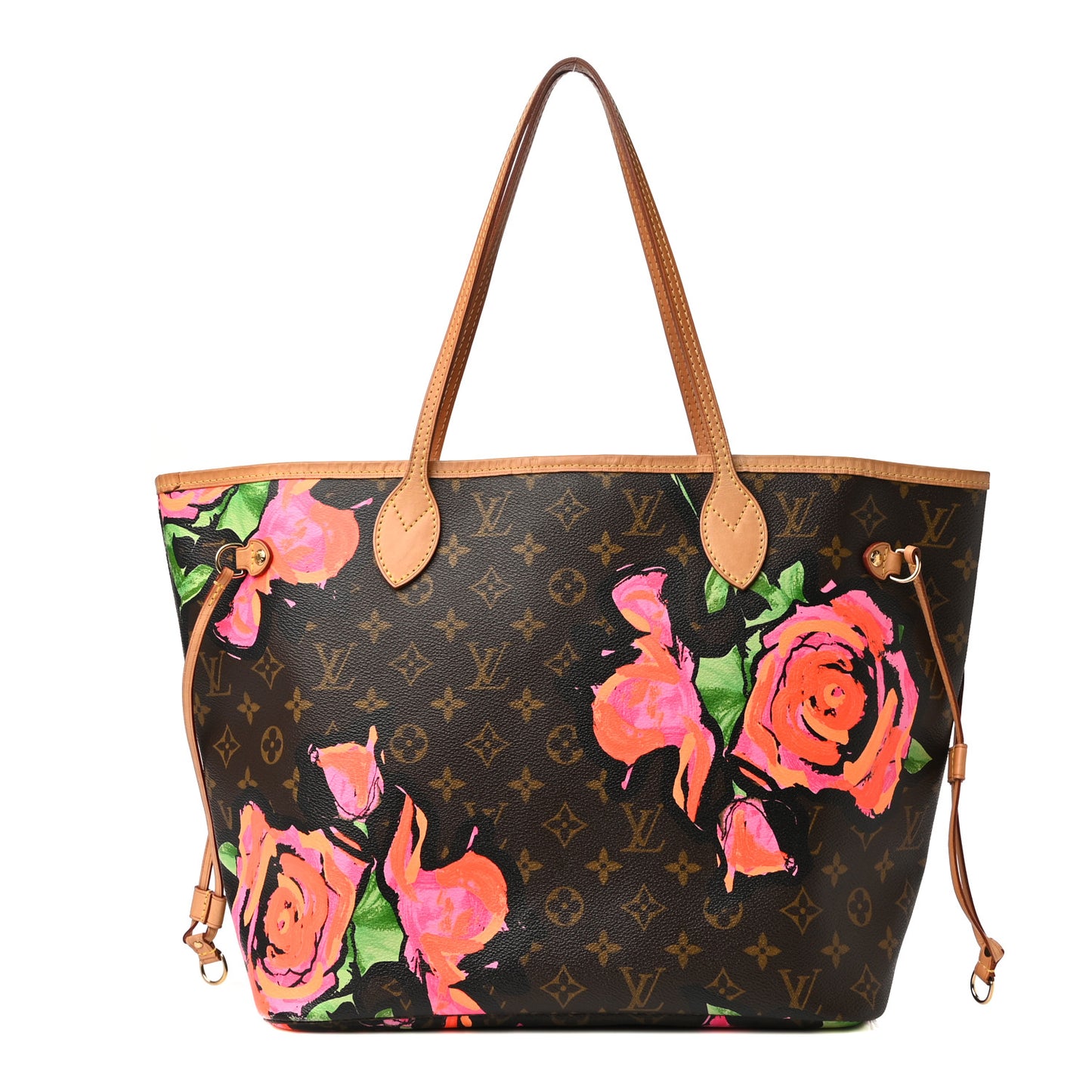 Monogram Roses Neverfull MM
