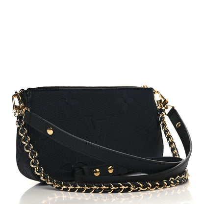Louis Vuitton Empreinte Monogram Giant Multi Pochette Accessories Black 3 of 7