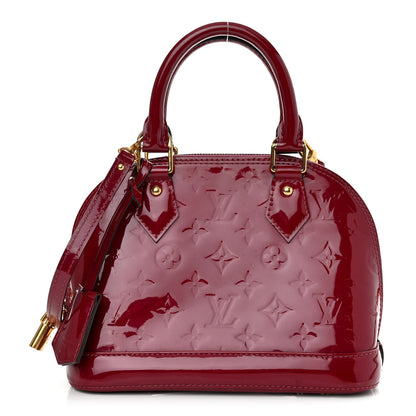 Louis Vuitton Vernis Alma BB Magenta 1 of 12