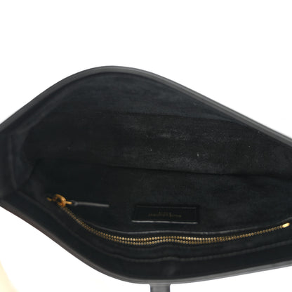 Saint Laurent SAINT LAURENT Smooth Calfskin Le 5 A 7 Hobo Black 5 of 10
