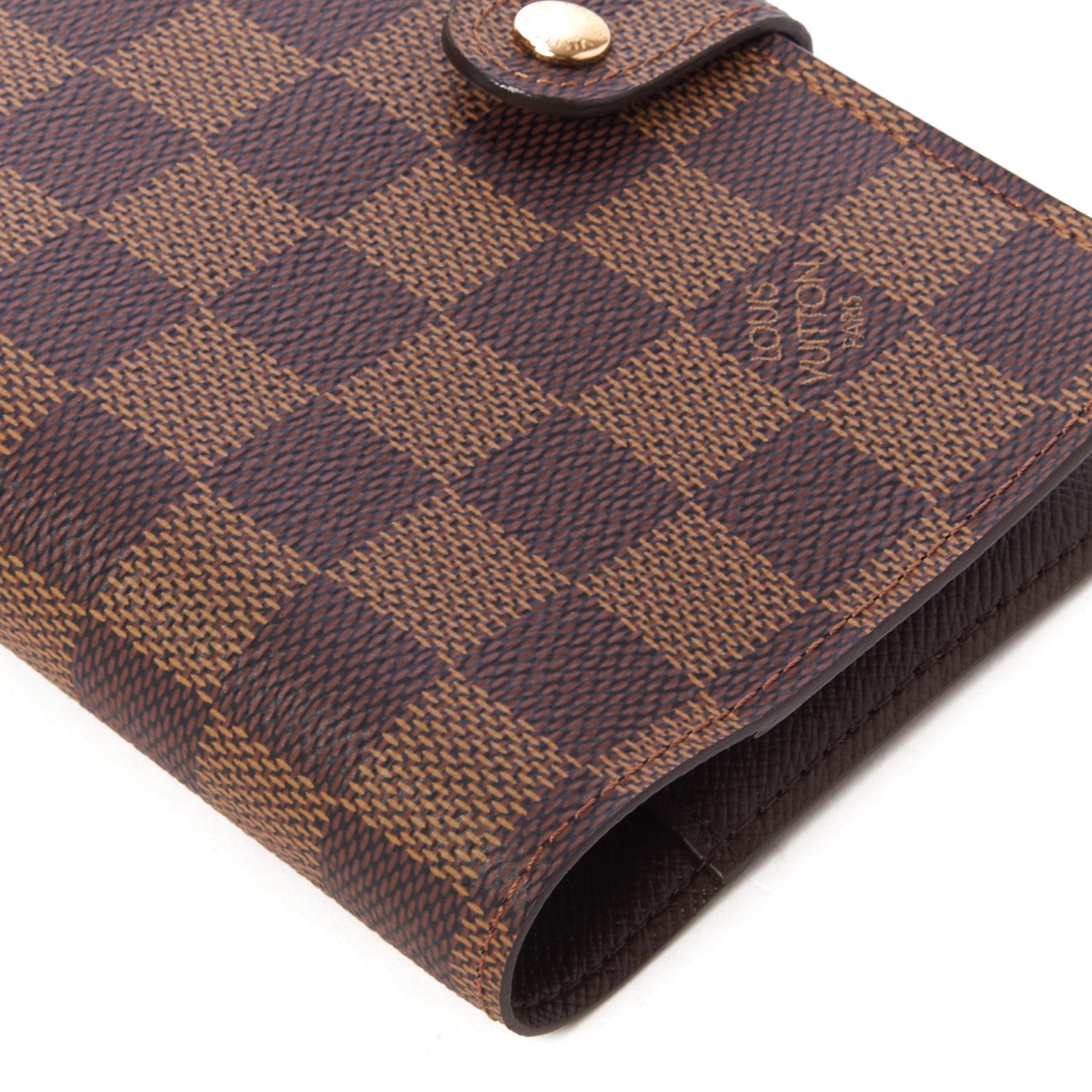 Louis Vuitton Damier Ebene Small Ring Agenda Cover 4 of 8
