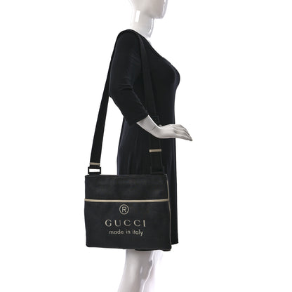 Gucci Black Supreme Trademark Logo Messenger Crossbody bag 2 of 12