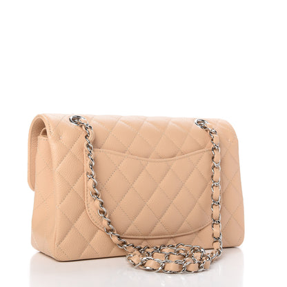 Chanel Caviar Quilted Small Double Flap Beige 3 of 11