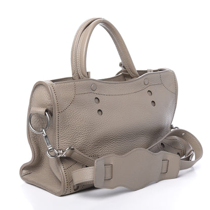 Balenciaga Veau Grana Perforated Blackout Hardware S City Gris Cendre 4 of 11