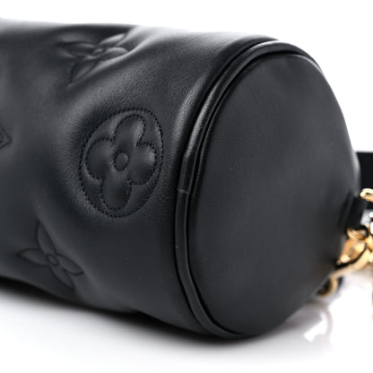 Louis Vuitton Calfskin Bubblegram Papillon BB Black 8 of 8