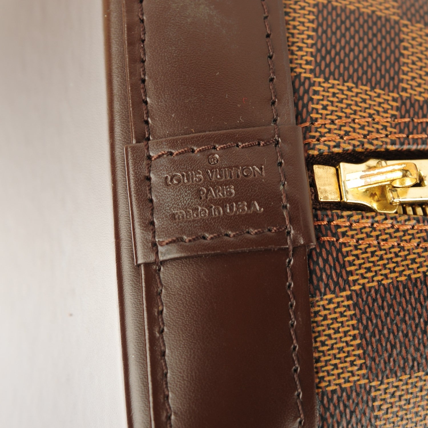 Louis Vuitton Damier Ebene Alma PM 7 of 7