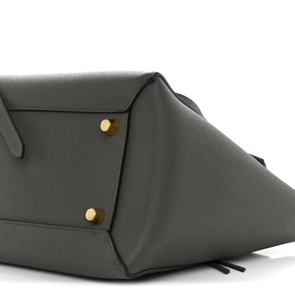 Celine Grained Calfskin Mini Belt Bag Grey 11 of 11