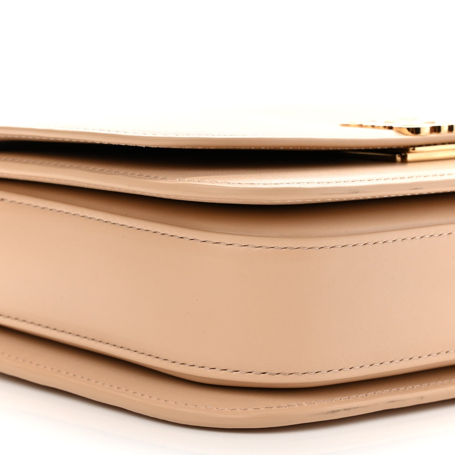 Loewe Silk Calfskin Small Goya Bag Nude 9 of 10
