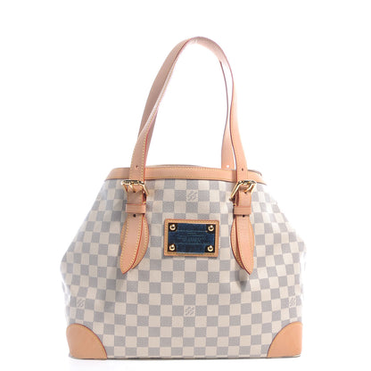 Louis Vuitton Damier Azur Hampstead MM 1 of 7