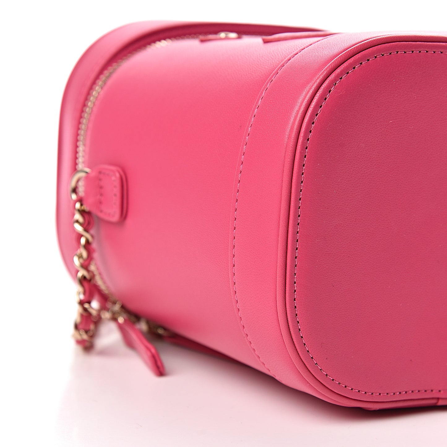 Lambskin Timeless Vanity Cosmetic Case Pink