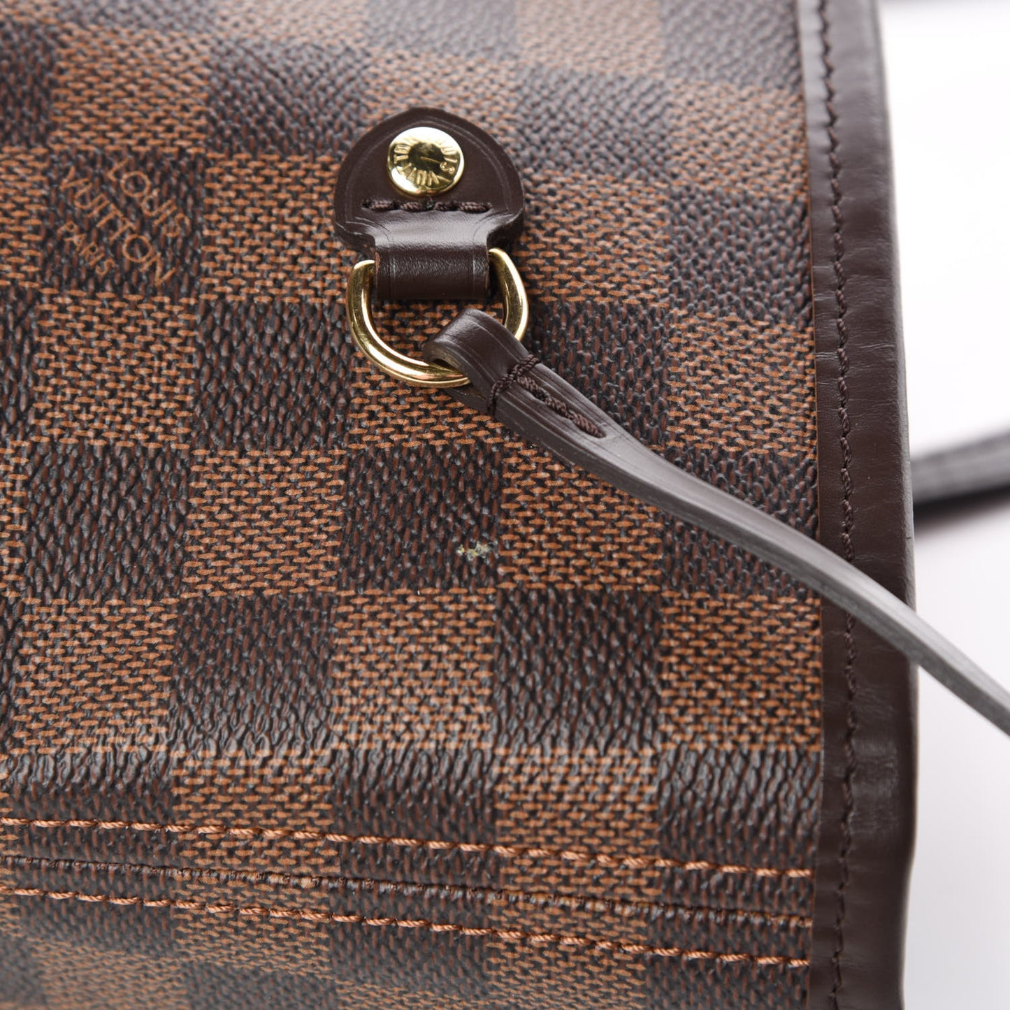 Damier Ebene Neo Neverfull MM Rose Ballerine
