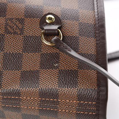 Louis Vuitton Damier Ebene Neo Neverfull MM Rose Ballerine 18 of 19