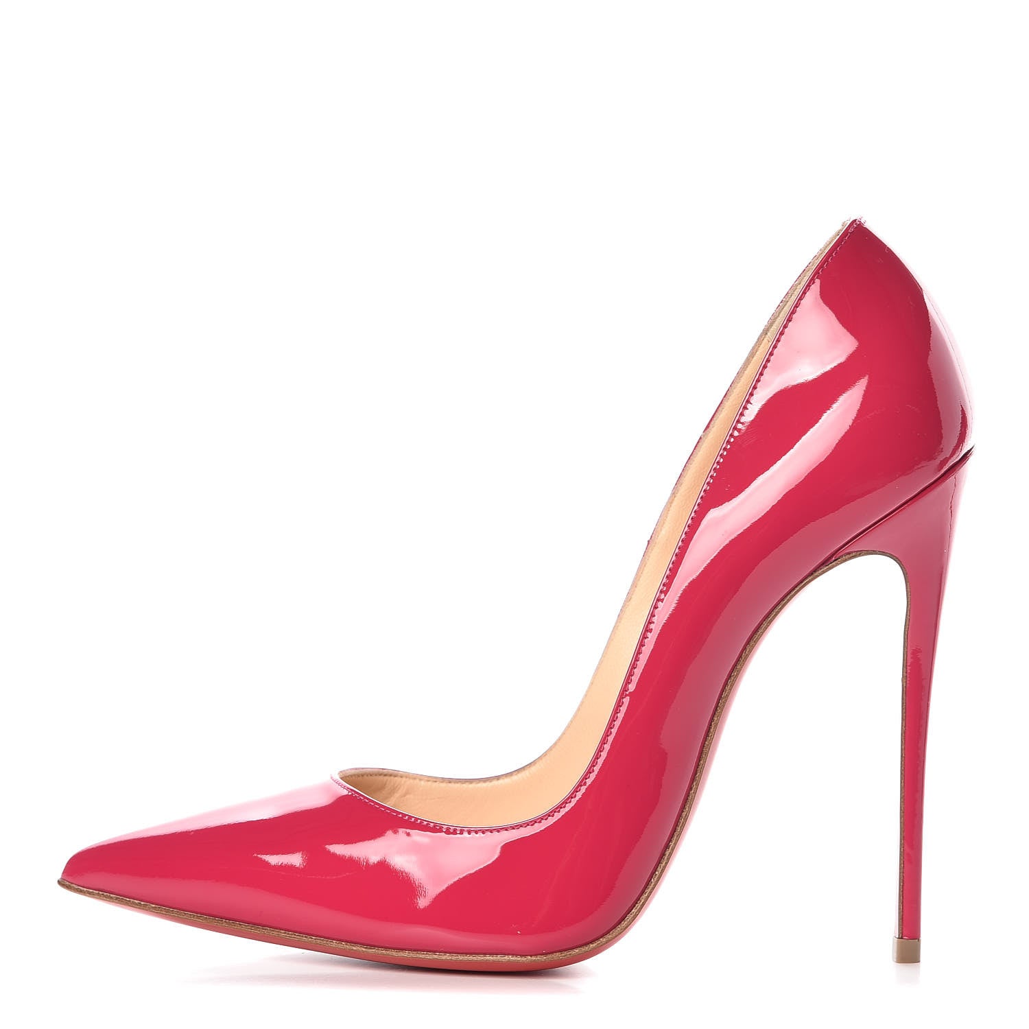 Christian Louboutin Patent So Kate 120 Pumps 38.5 Bonbon 1 of 7