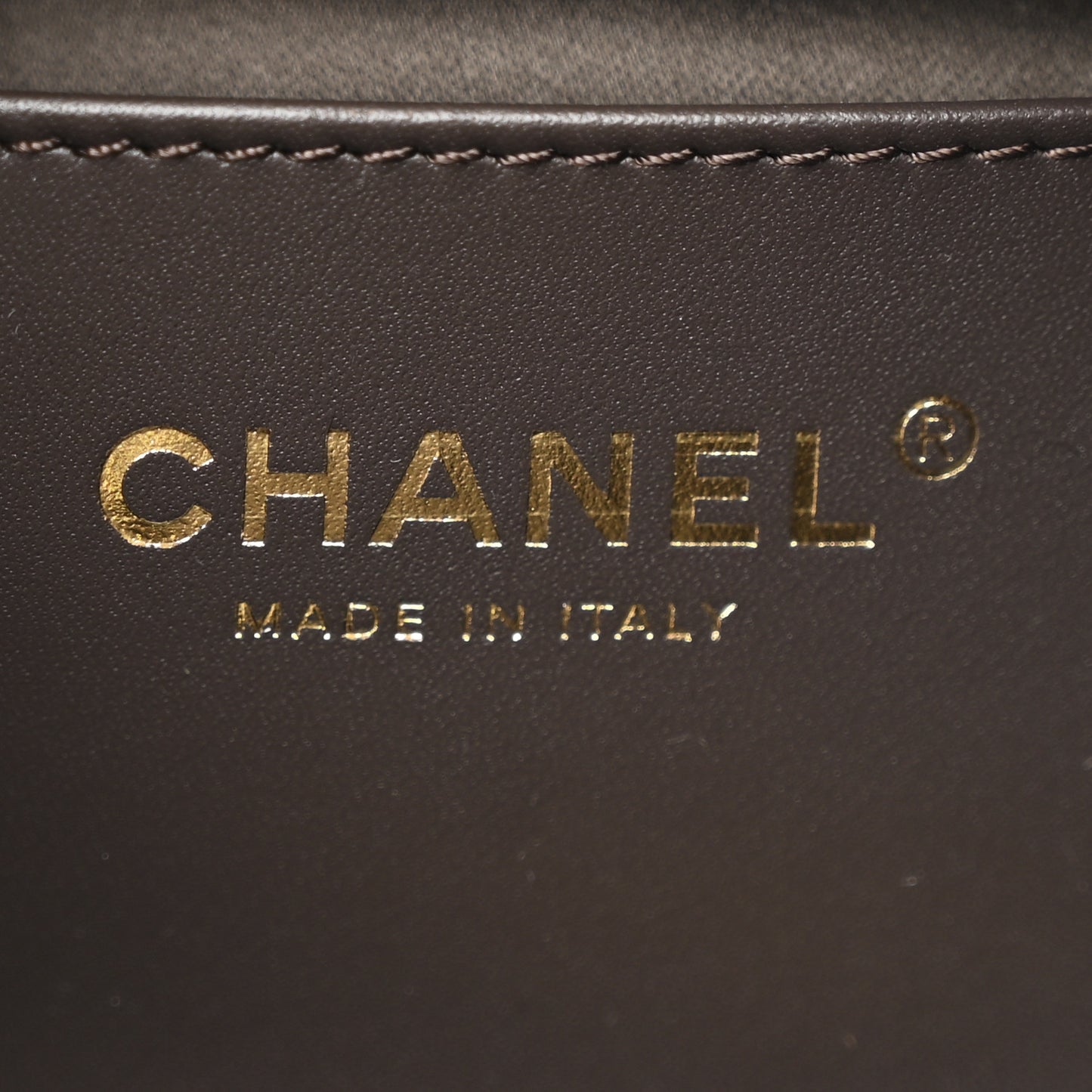 Suede Quilted Mini Chanel 25 Handbag Dark Brown