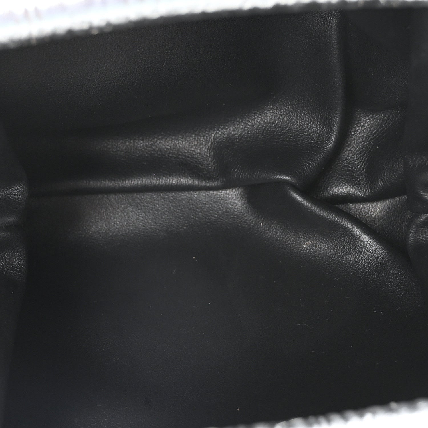 Bottega Veneta Metallic Bark Calfskin The Mini Pouch Silver 5 of 11