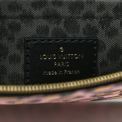 Louis Vuitton Monogram Giant Wild At Heart Neverfull MM Pochette Black 6 of 9