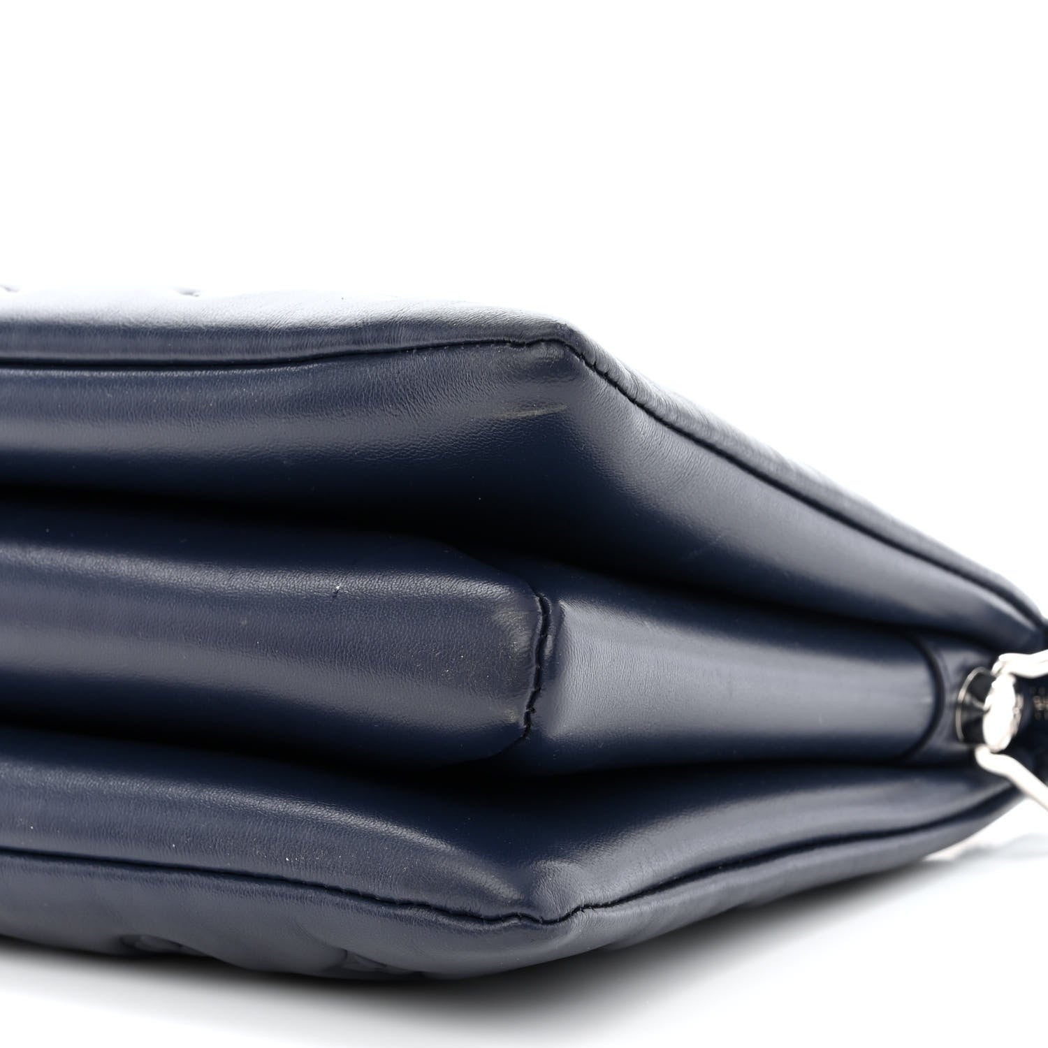 Louis Vuitton Lambskin Embossed Monogram Coussin PM Navy 10 of 10