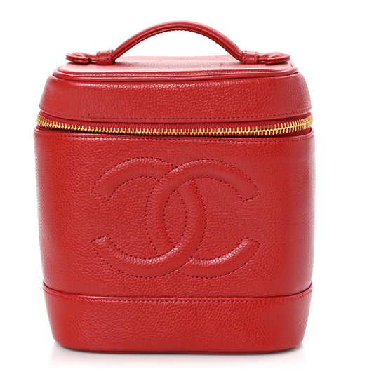 Caviar Vanity Cosmetic Case Red