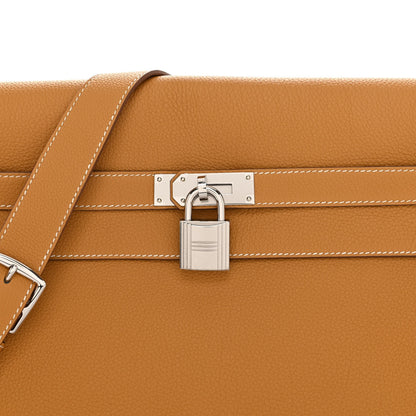 Hermes Togo Kelly Messenger GM Gold 8 of 11