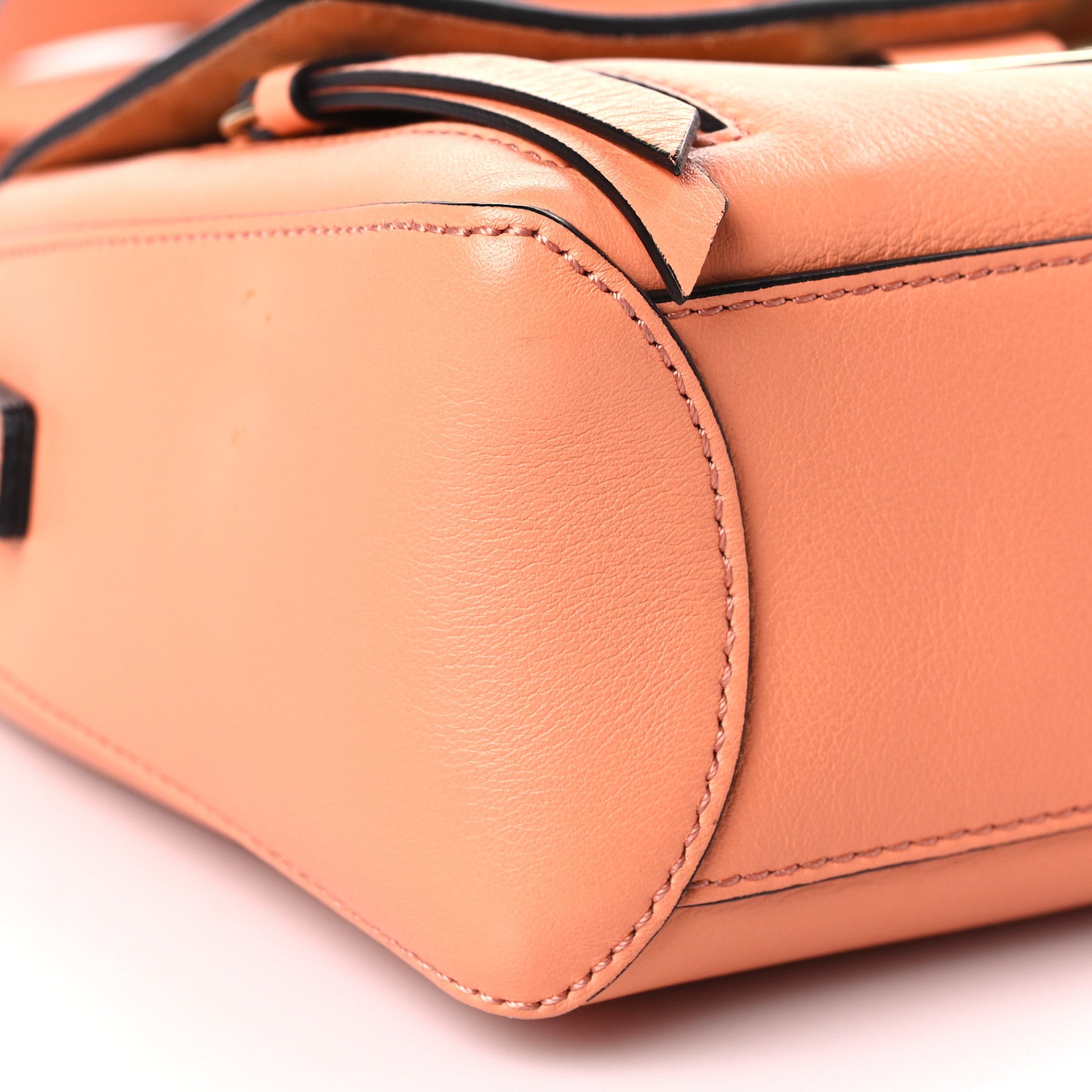 Chloe Calfskin Mini Faye Day Shoulder Bag Canyon Sunset 8 of 10