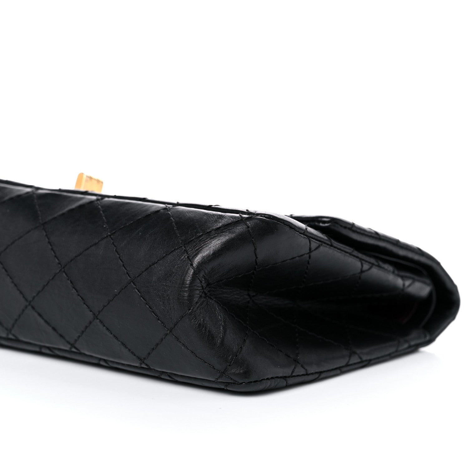 Chanel Aged Calfskin Quilted 2.55 Reissue 225 Flap Black 8 of 11