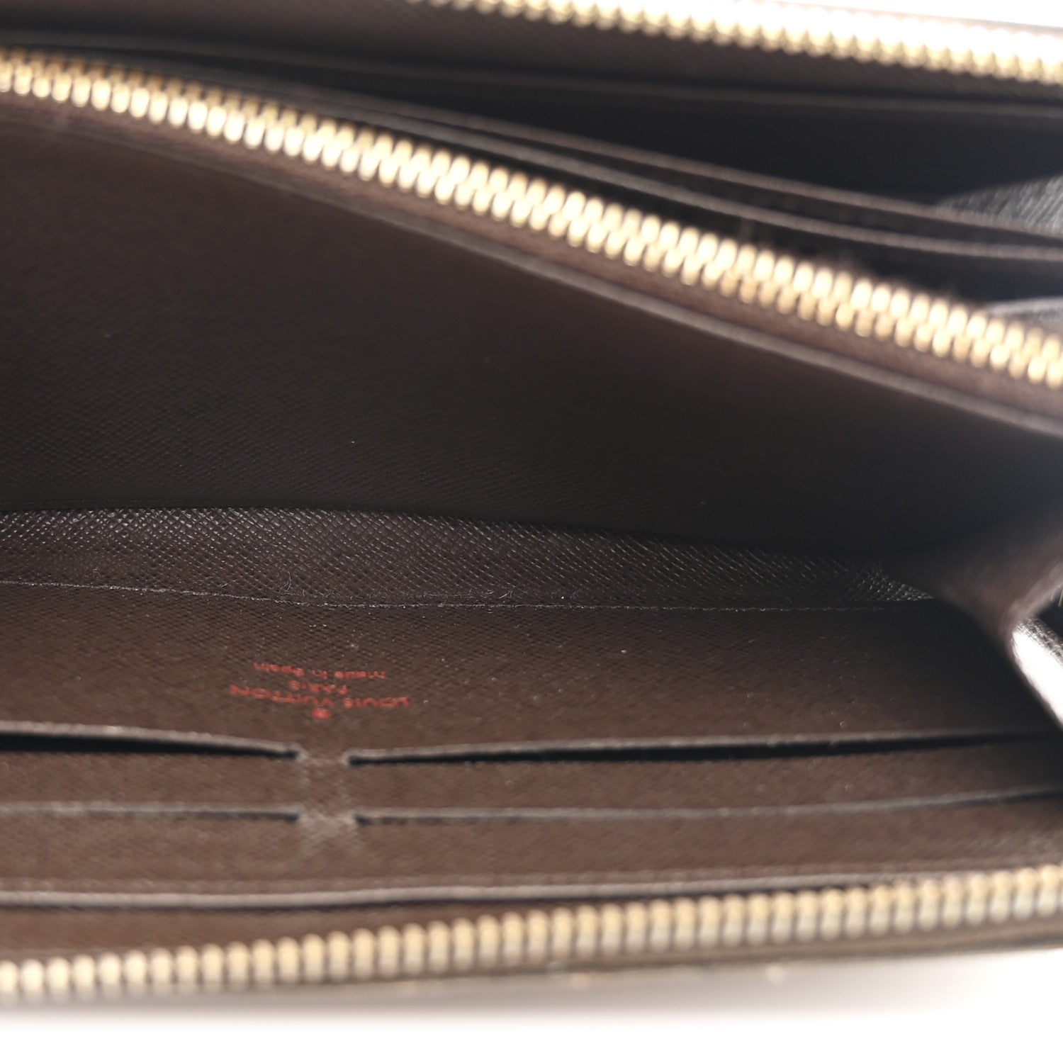 Louis Vuitton Damier Ebene Zippy Wallet 7 of 9