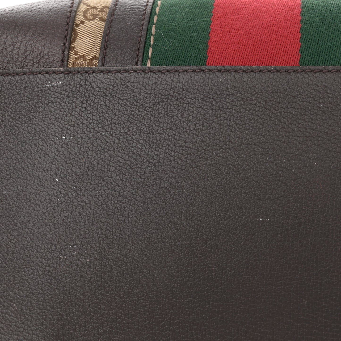 Monogram Vintage Web Medium Webby Bee Boston Dark Brown