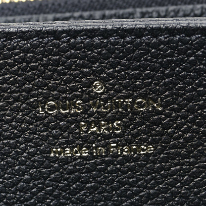 Louis Vuitton Empreinte Monogram Giant Zippy Wallet Black Beige 6 of 7