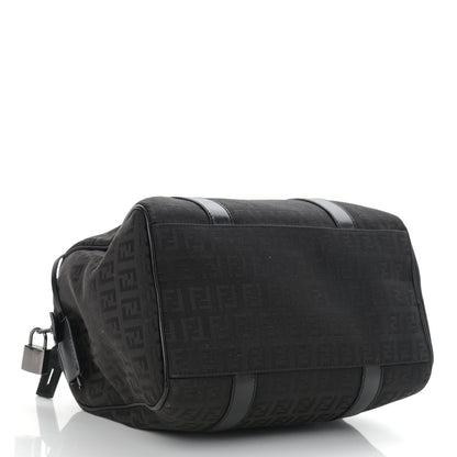 Fendi Zucchino Vitello Small Boston Black 4 of 18