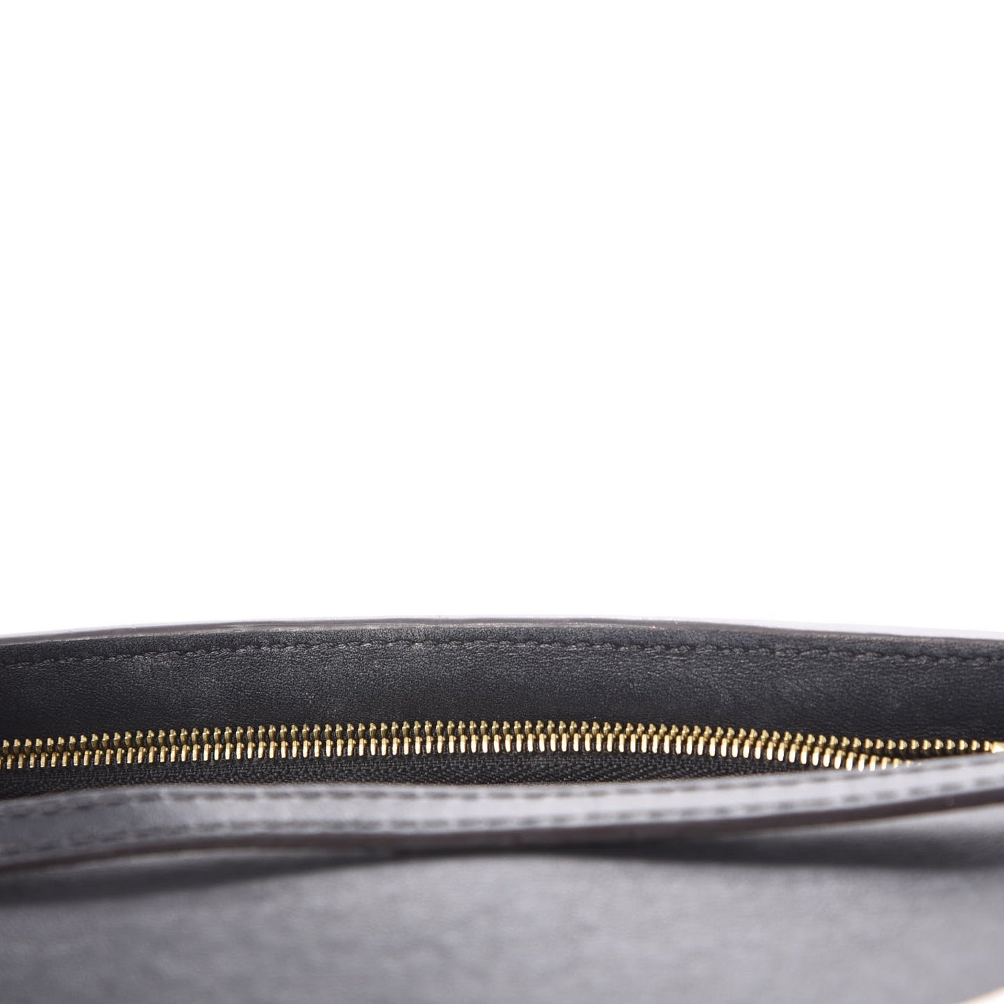 Calfskin Monogram Column Clutch