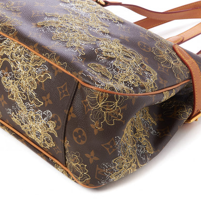 Louis Vuitton Monogram Dentelle Batignolles Horizontal Gold 5 of 8