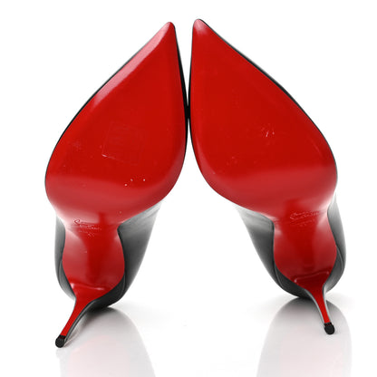 Christian Louboutin Shiny Nappa Pigalle Follies 100 Pumps 41 Black 5 of 8