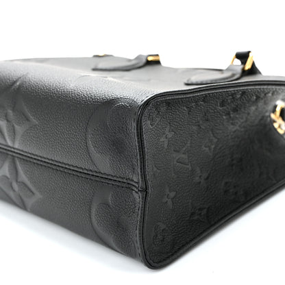 Louis Vuitton Empreinte Monogram Giant Onthego PM Black 9 of 9