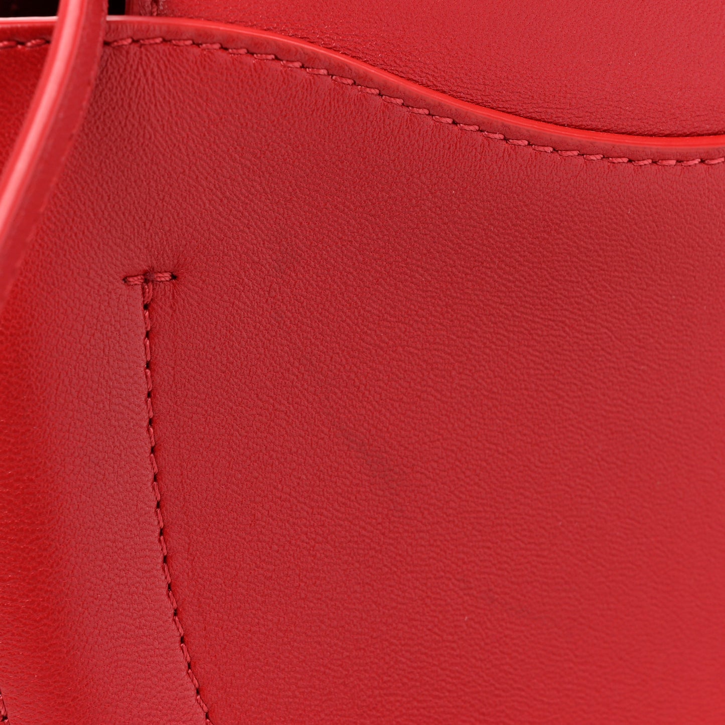 Nappa Small Kiss Bag Red Crush