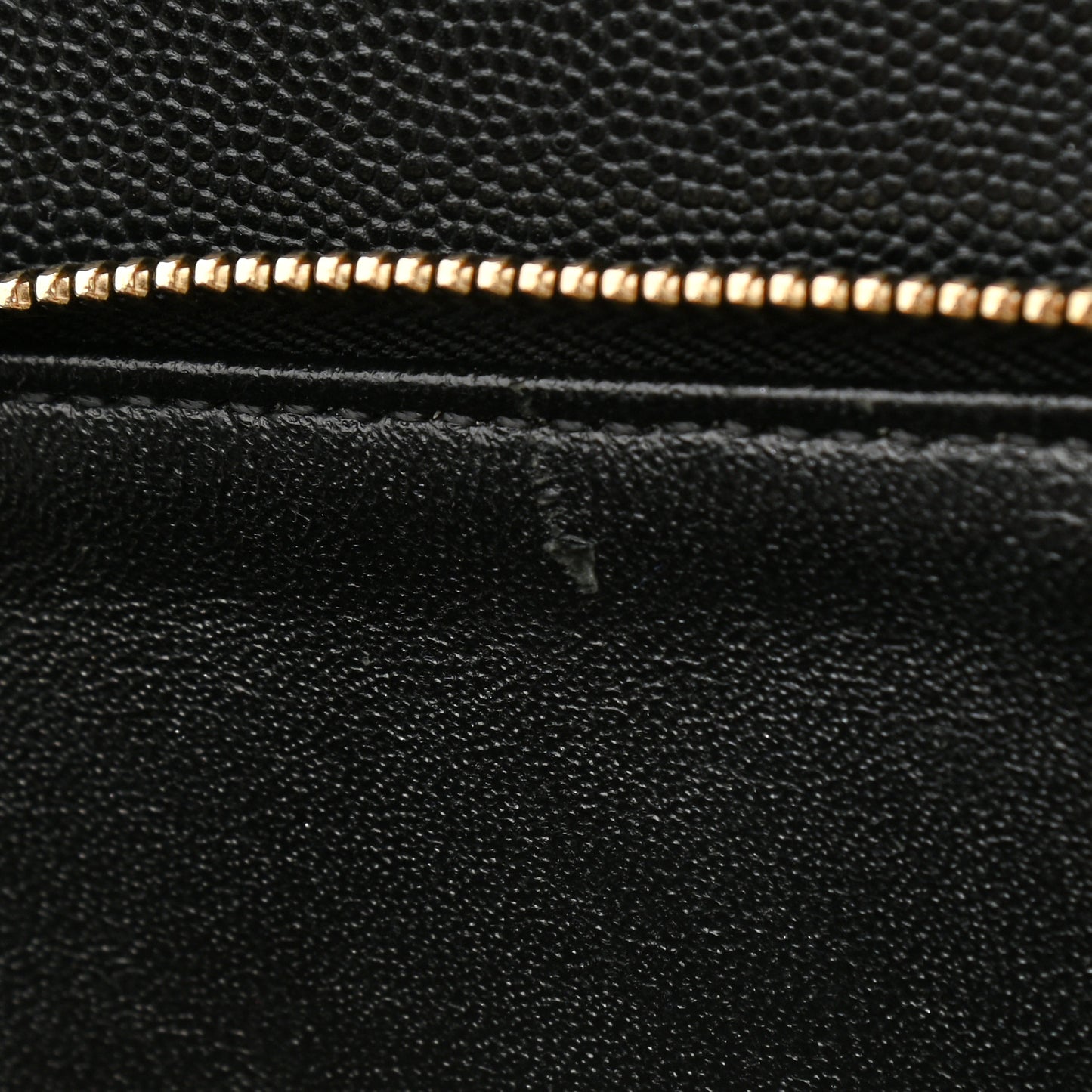 Caviar Quilted Large Business Affinity Shopping Bag Black