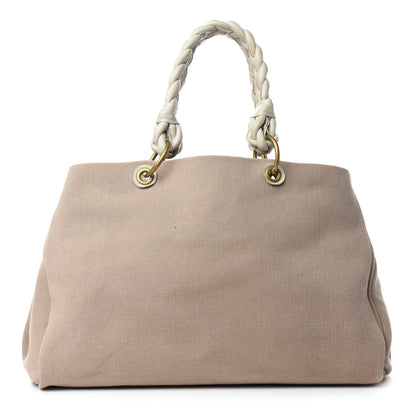 Bottega Veneta Canvas Tote Beige 1 of 17