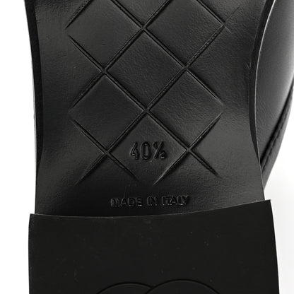 Chanel Lambskin Quilted CC Turnlock Mules 40.5 Black 7 of 11