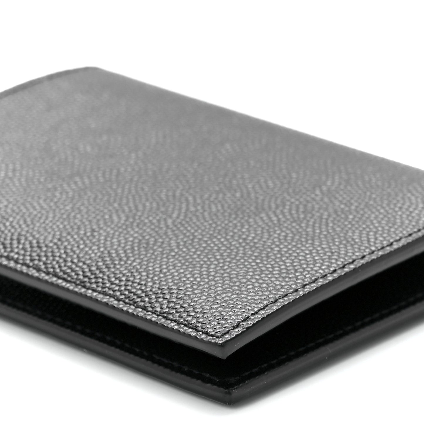 Grain De Poudre Techno Credit Card Wallet Black