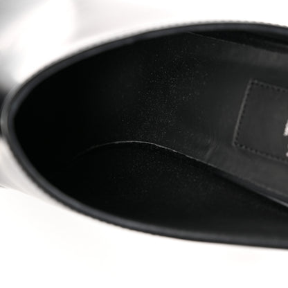 Fendi Vitello Abrasivato FF Cut Mules 39.5 Black 9 of 11