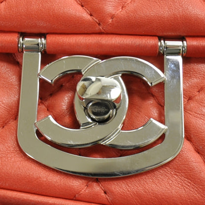 Chanel Lambskin Icons Secret Label Jumbo Flap Red 2 of 2