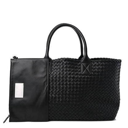 Bottega Veneta Nappa Intrecciato Medium Cabat Black 1 of 9