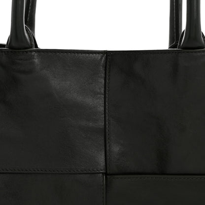 Bottega Veneta Paper Calfskin Maxi Intrecciato Large Arco Tote Dark Green 7 of 10
