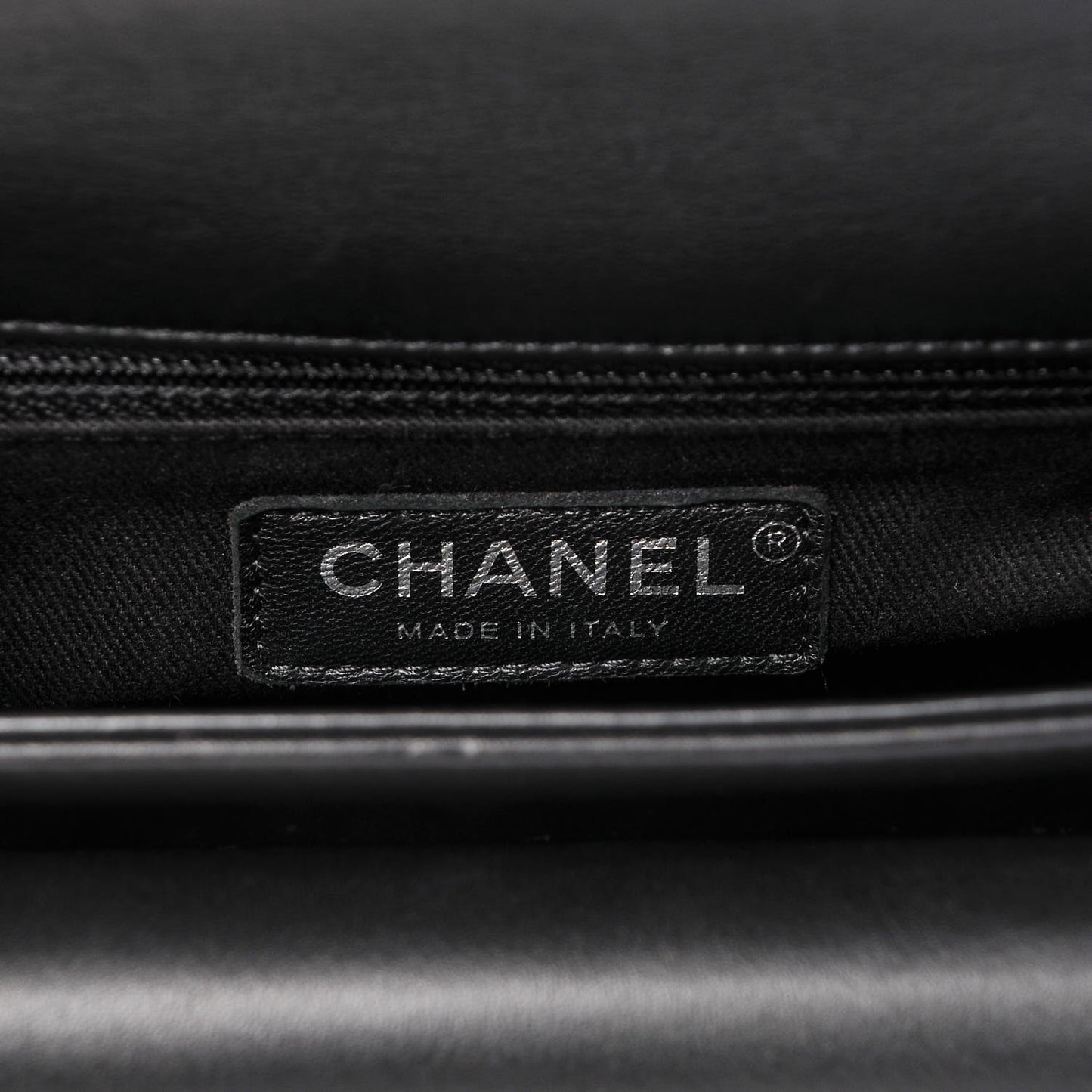 Calfskin Coco Eyelets Small Flap Bag Black