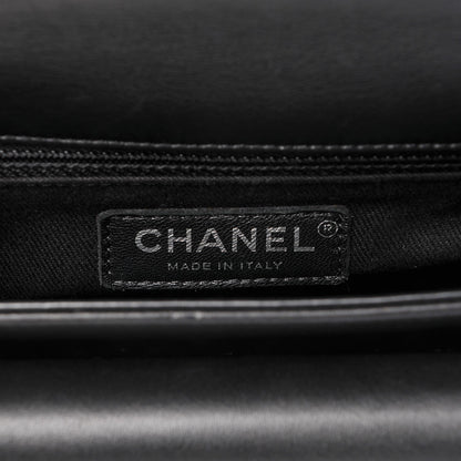 Chanel Calfskin Coco Eyelets Small Flap Bag Black 6 of 8