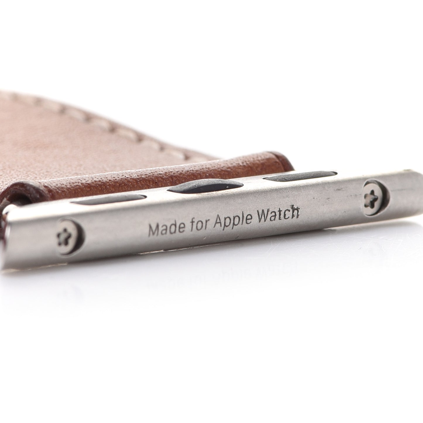 Barenia 40mm Apple Watch Double Tour Band Fauve