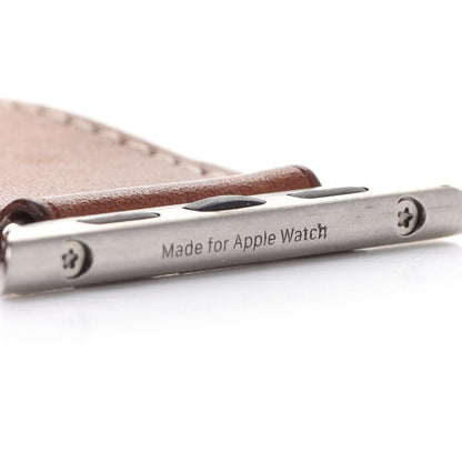 Hermes Barenia 40mm Apple Watch Double Tour Band Fauve 7 of 12