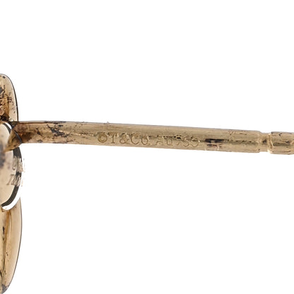 Tiffany 18K Yellow Gold Diamond Paloma Picasso Olive Leaf Earrings 4 of 5